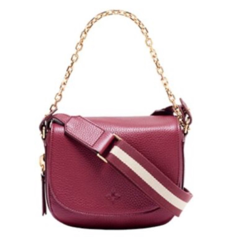 India Hicks Cartridge Bag - Merlot